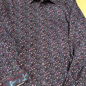 Robert Graham Corduroy Classic Fit XXL button down long sleeve shirt